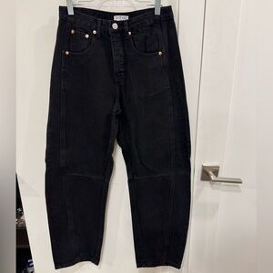 Parke Women's High Rise Black Jeans